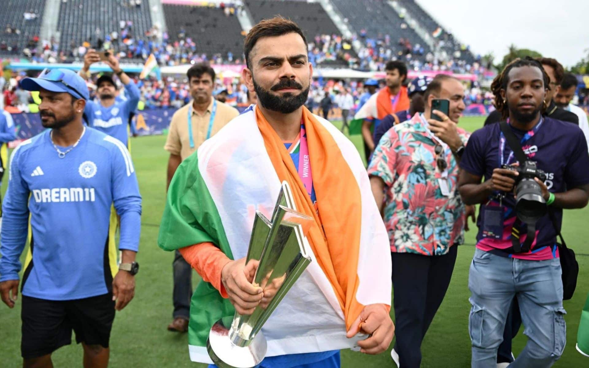 'Greatest Of All Time' - Pakistan Legend Heaps Praises On Kohli After India's T20 World Cup Win
